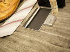 草屯超耐磨地板客廳施工案例