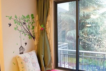 窗戶設計與氣流示意圖