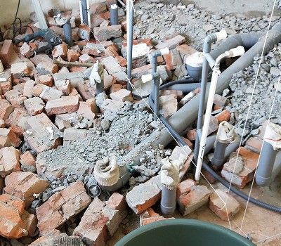 奕元拆除完成的員林房屋拆除專案